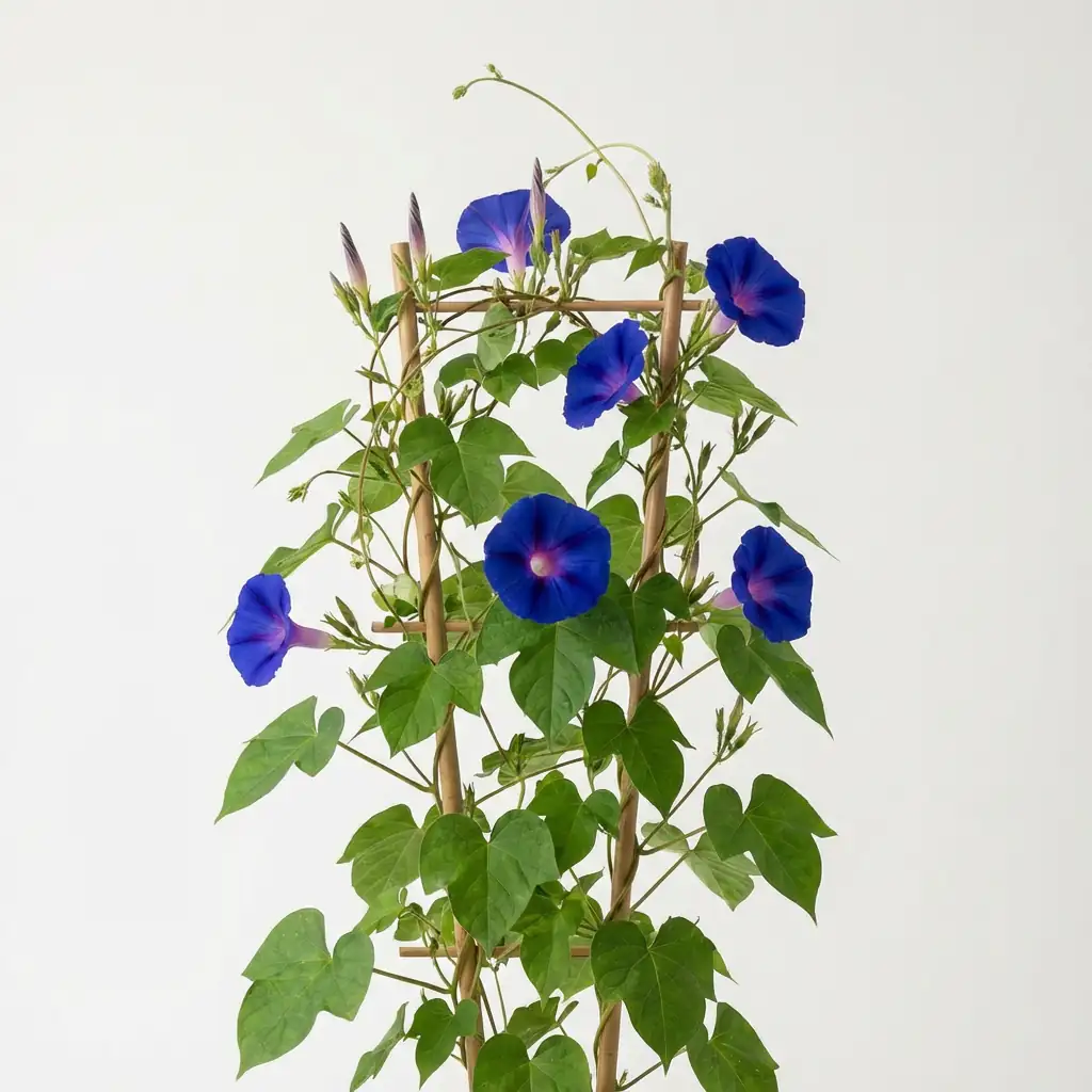 牵牛花 (Ipomoea purpurea) — 细节