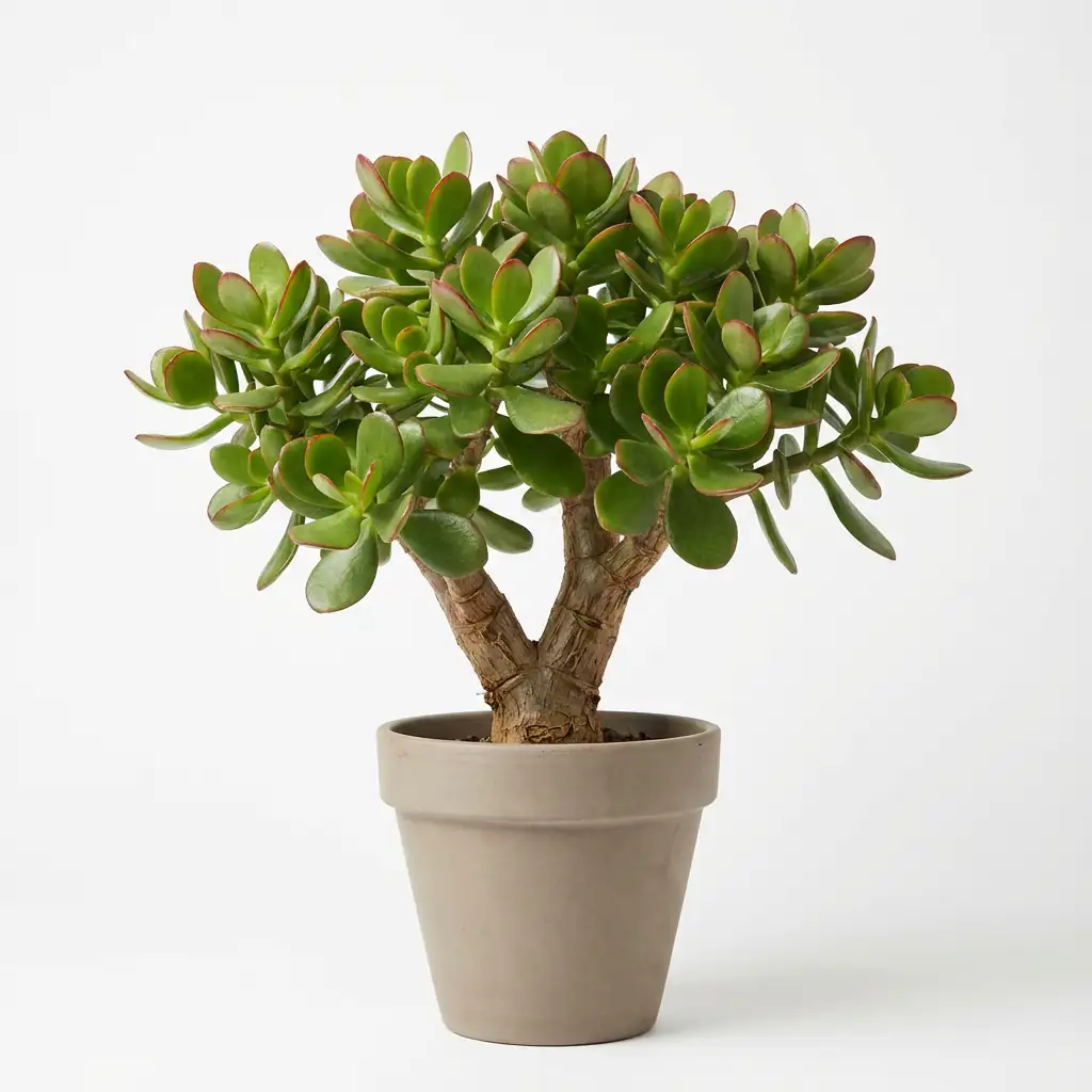 Jade Plant (Crassula ovata) — detail