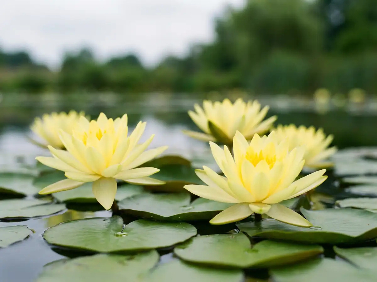 睡莲 (Nymphaea) — 环境展示
