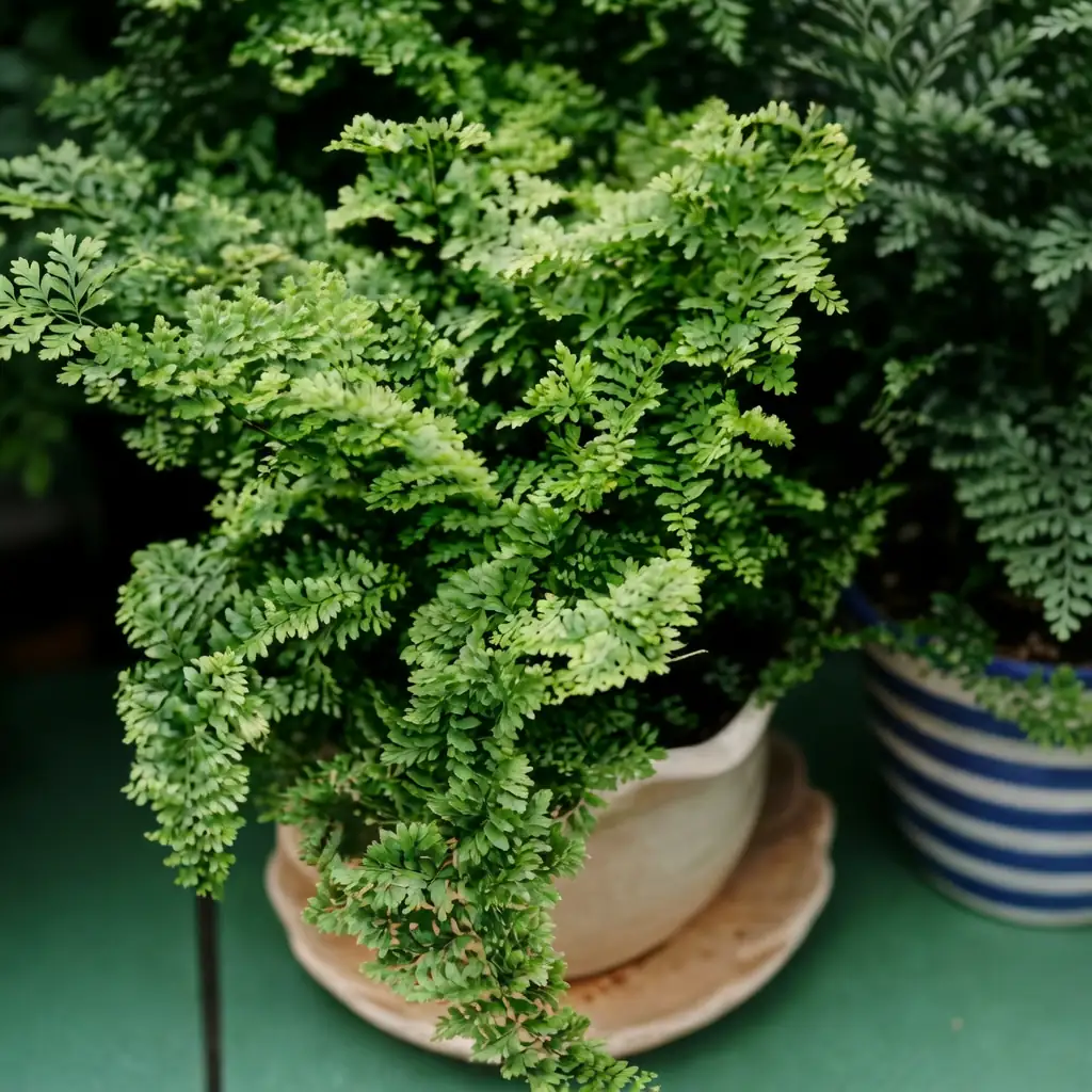 Boston Fern (Nephrolepis exaltata) — cận cảnh