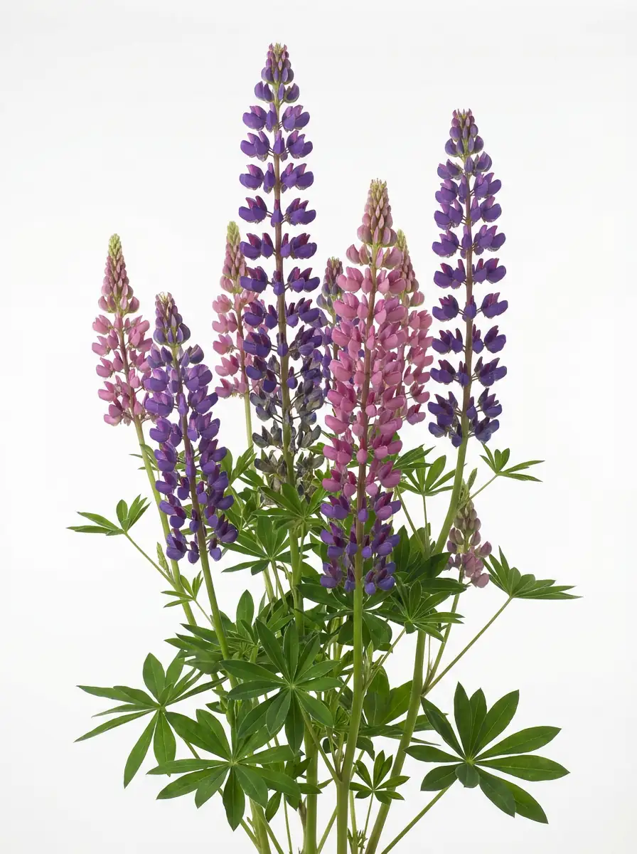ลูปิน (Lupinus polyphyllus) — ในการจัดวาง
