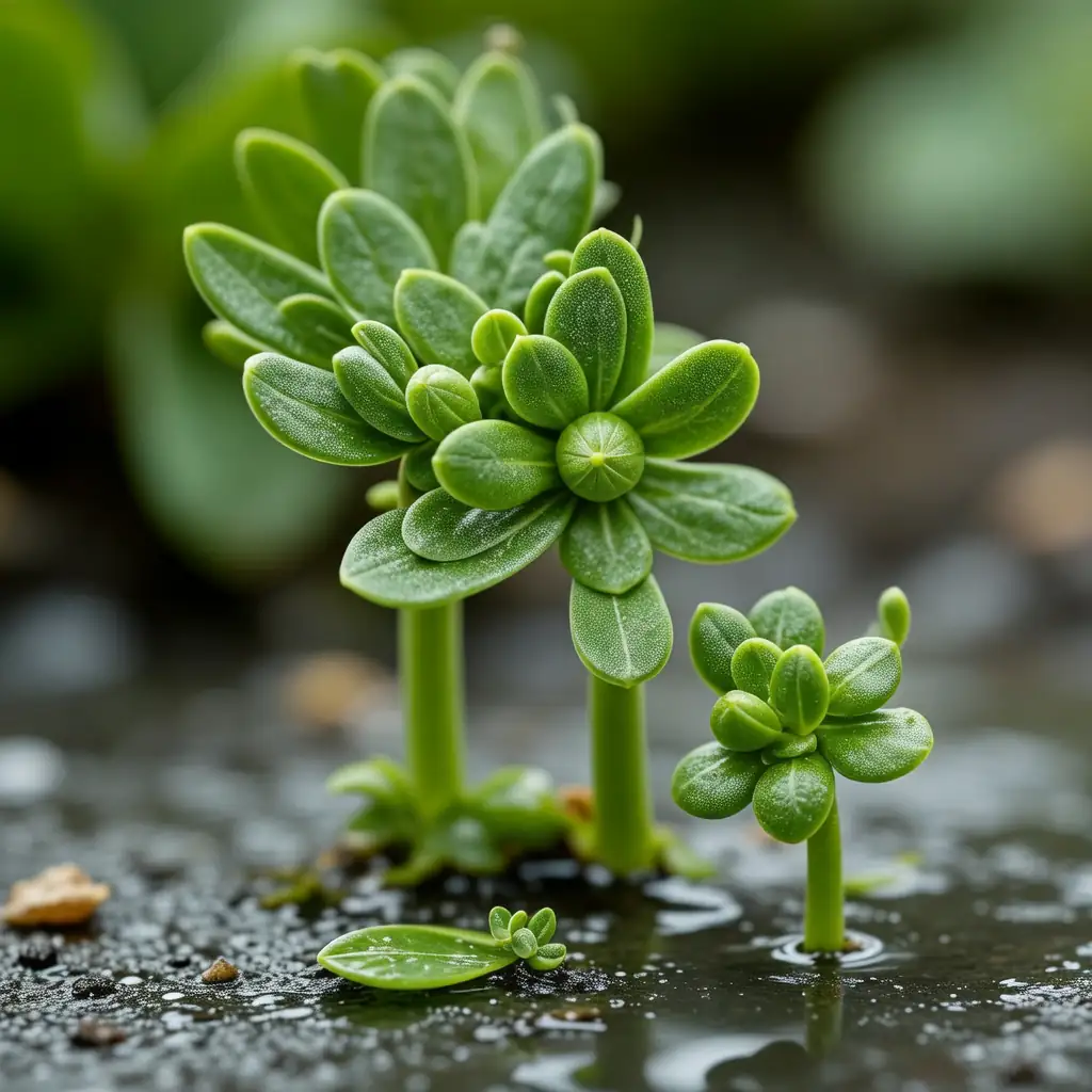 Plante Jelly Bean (Sedum rubrotinctum) — vue supplémentaire