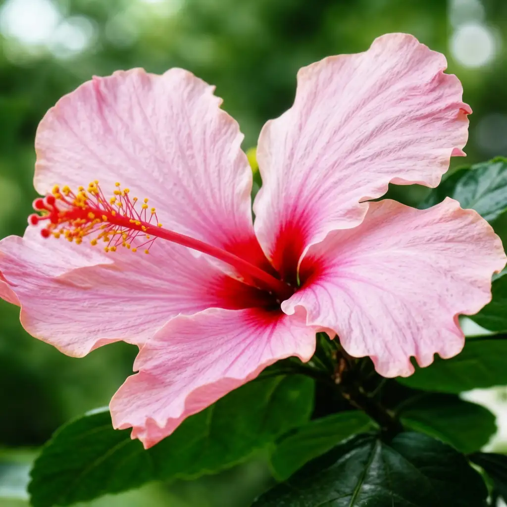 扶桑 (Hibiscus rosa-sinensis) — 主图