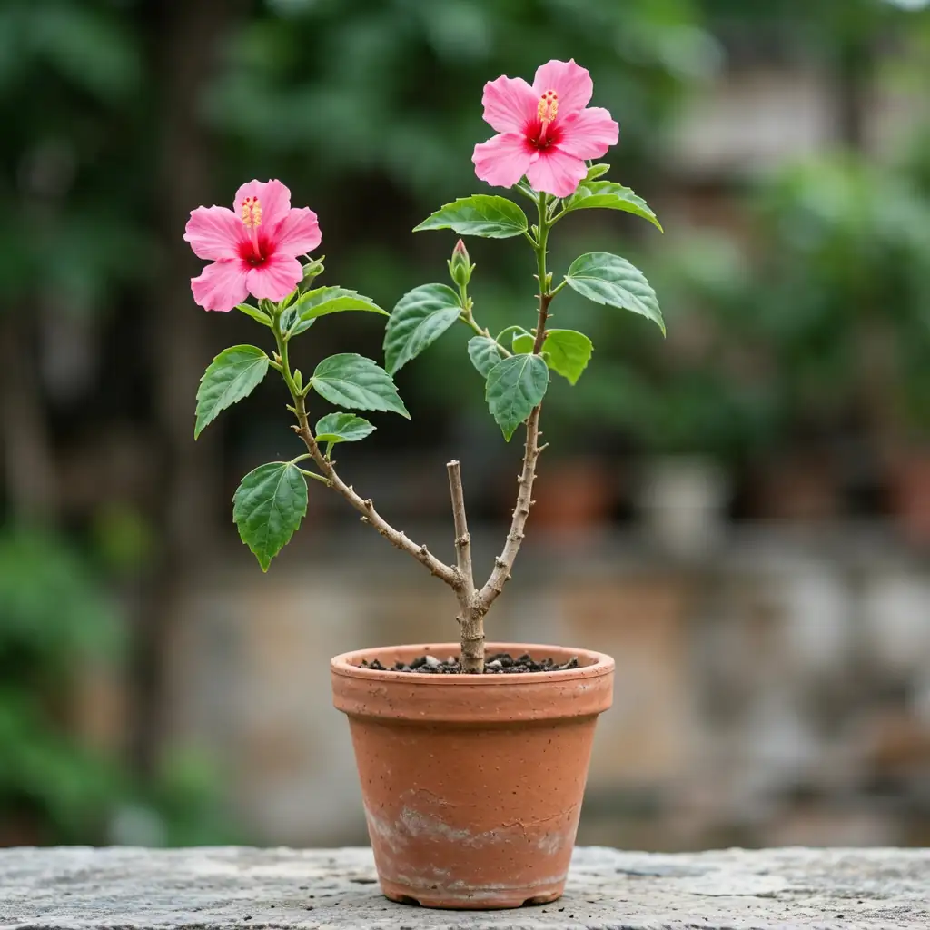 扶桑 (Hibiscus rosa-sinensis) — 细节