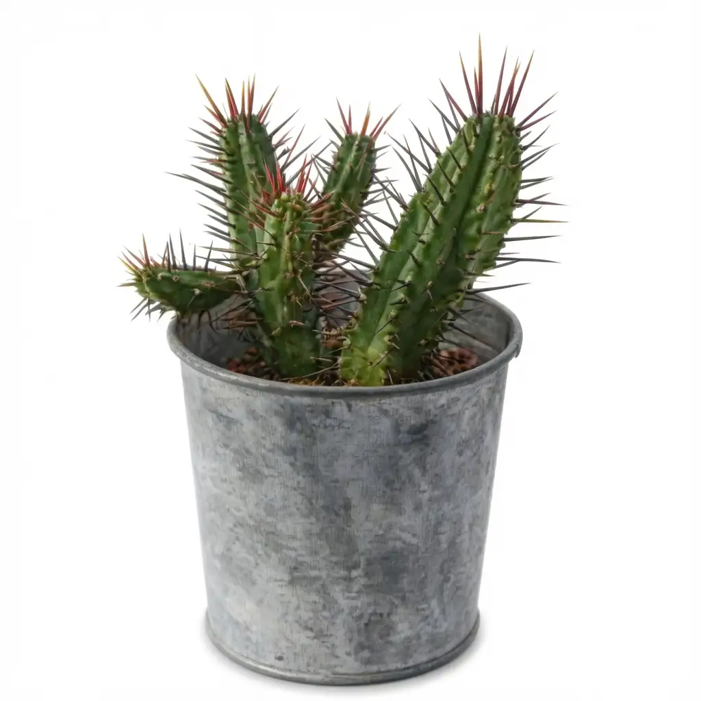 红彩阁 (Euphorbia mammillaris) — 细节