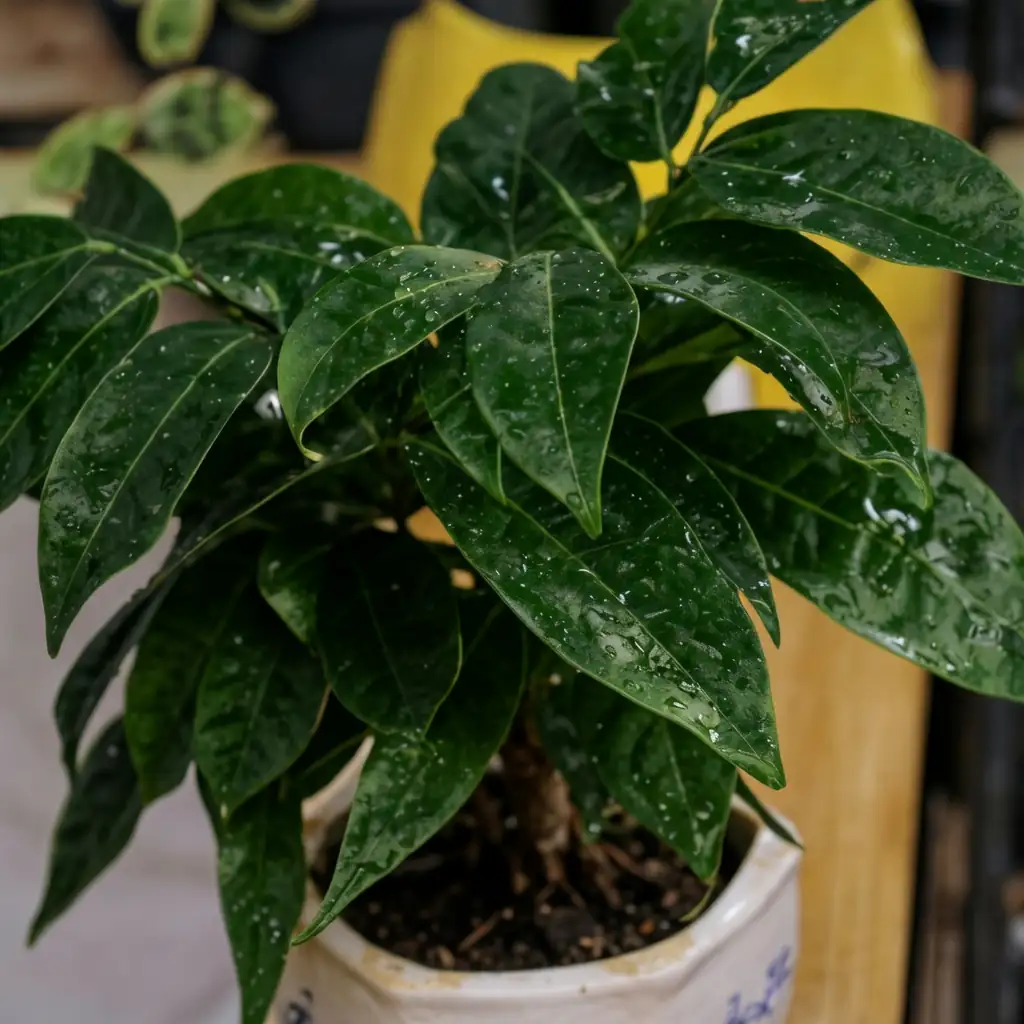 澳洲栗 (Castanospermum australe) — 特写