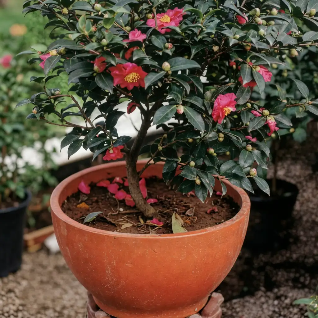 茶梅 (Camellia sasanqua) — 主图