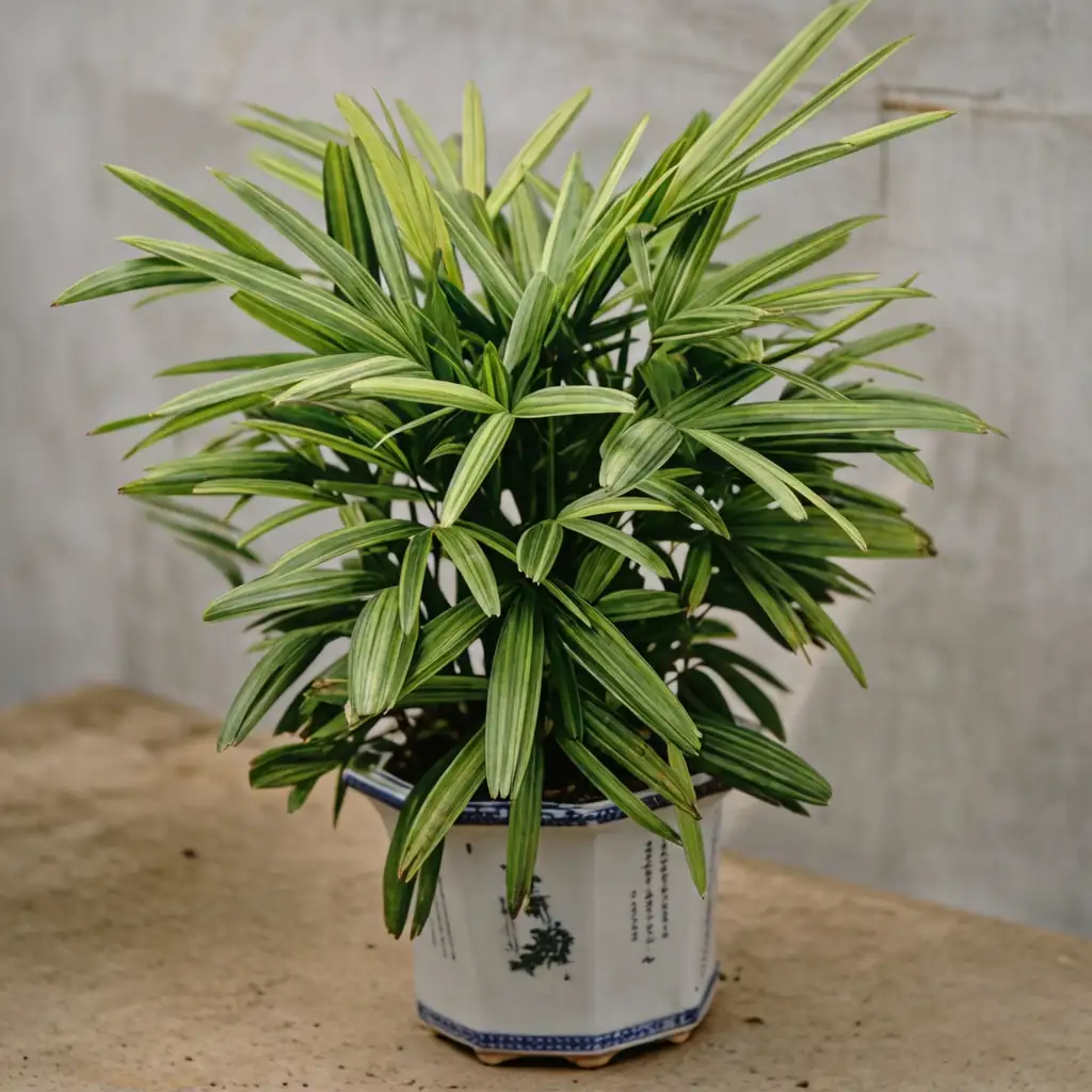Lady Palm (Rhapis excelsa) — ƙarin kallo