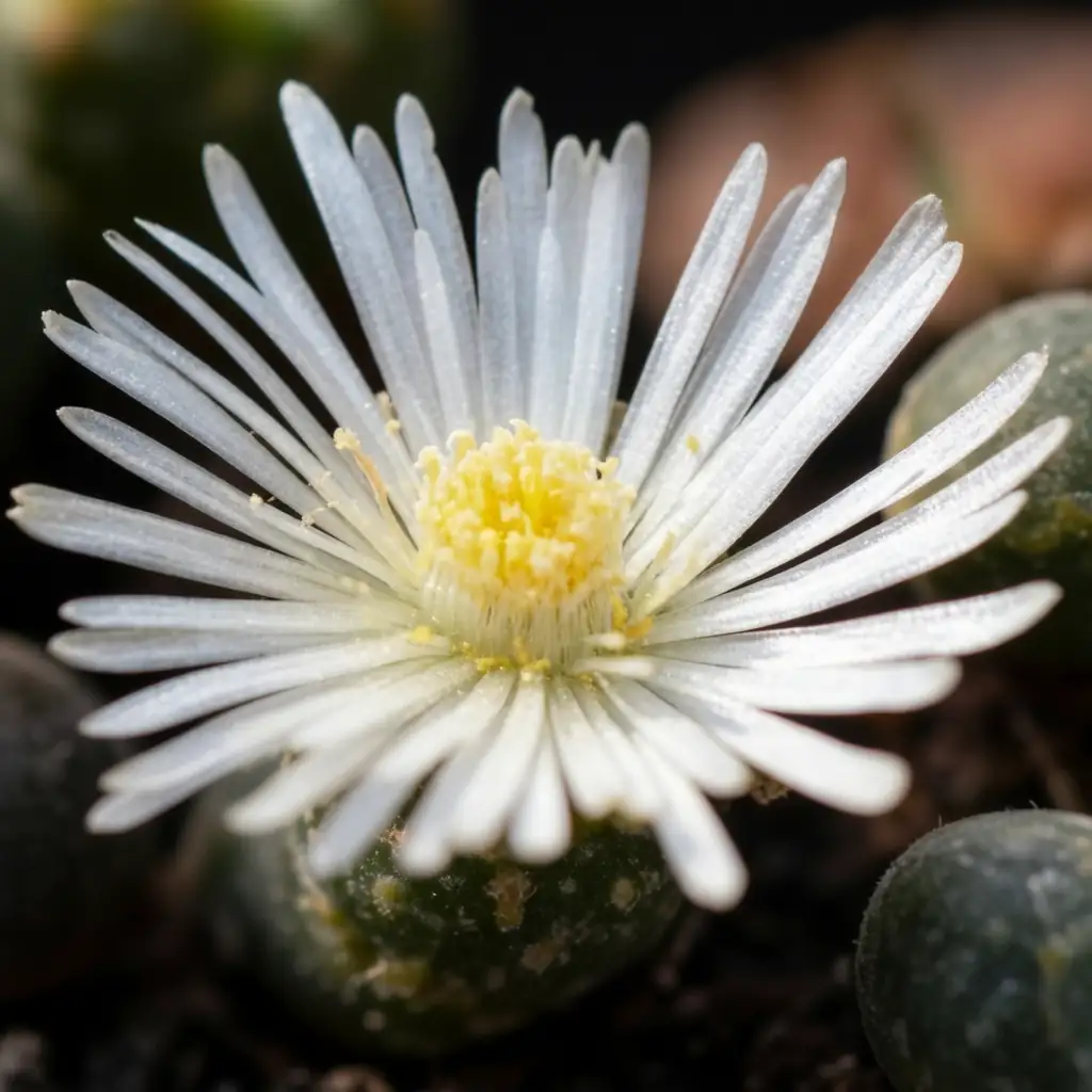 生石花 (Lithops spp.) — 细节