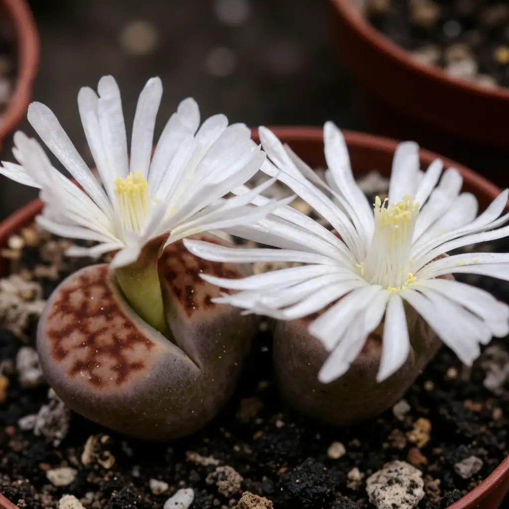 生石花 (Lithops spp.) — 主图