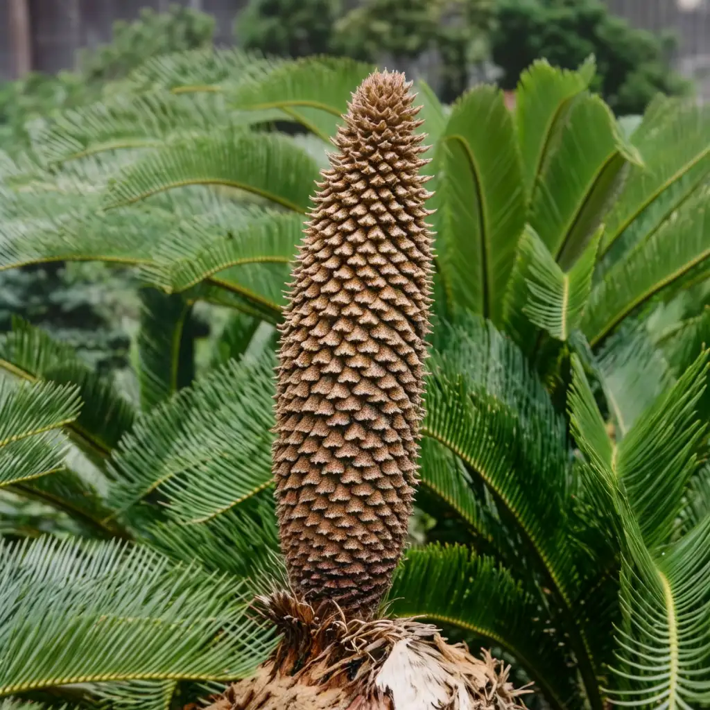 小苏铁 (Cycas revoluta) — 细节