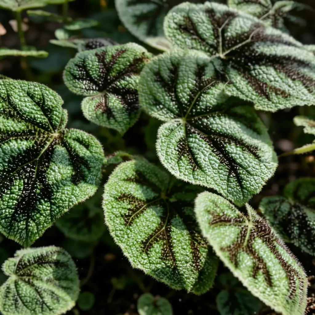 铁十字秋海棠 (Begonia masoniana) — 主图