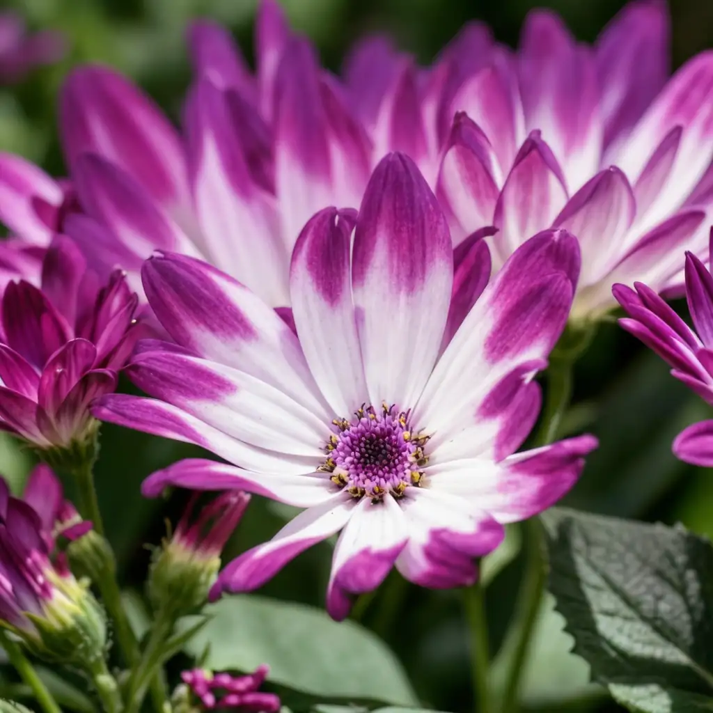 瓜叶菊 (Pericallis × hybrida) — 环境展示
