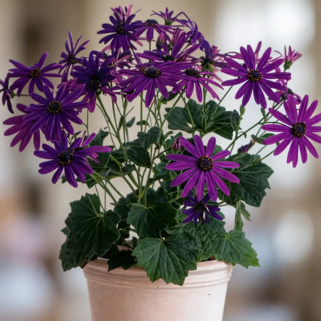瓜叶菊 (Pericallis × hybrida) — 主图