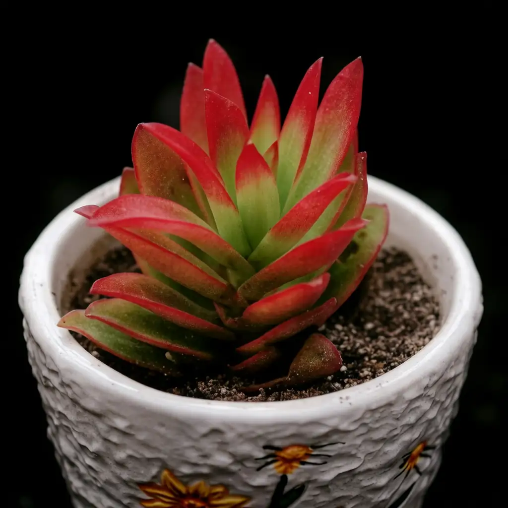 火祭 (Crassula capitella 'Campfire') — 主图