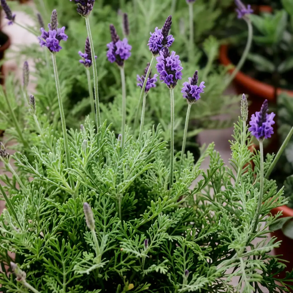 薰衣草 (Lavandula angustifolia) — 特写