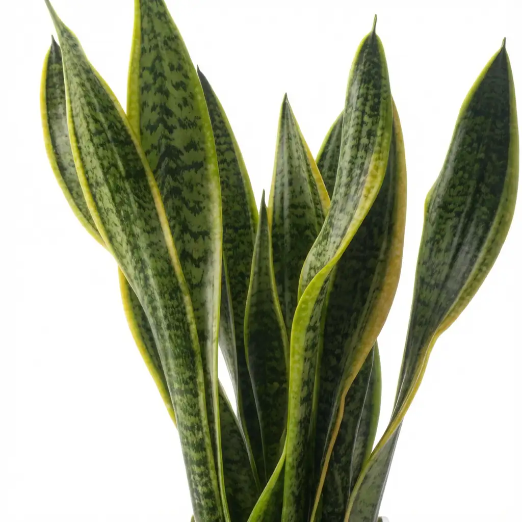 金边虎尾兰 (Dracaena trifasciata 'Laurentii') — 细节
