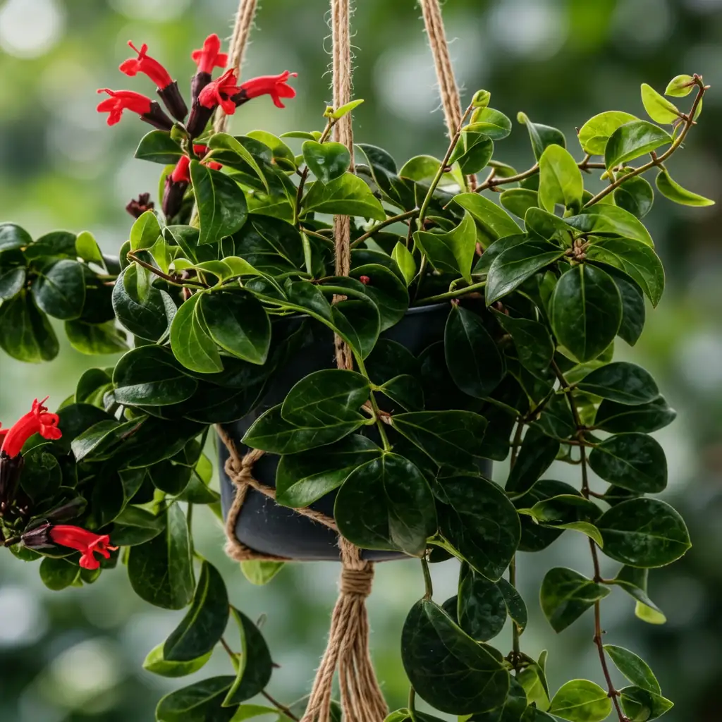 口红花 (Aeschynanthus radicans) — 主图