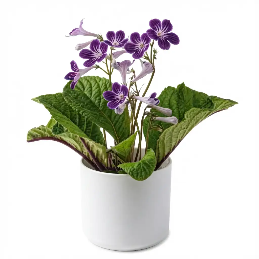 圆点紫海角苣苔 (Streptocarpus (hybrid cultivar/selection)) — 细节