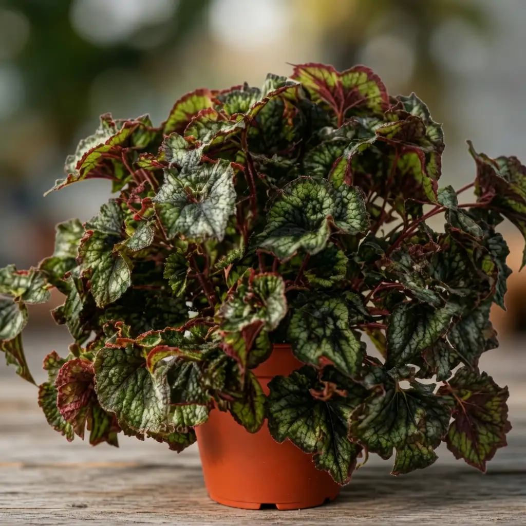 螺叶秋海棠 (Begonia rex-cultorum Group (spiral-leaved cultivars)) — 主图