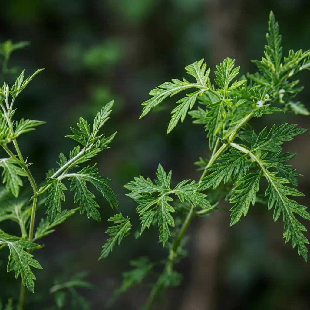 蒙古蒿 (Artemisia mongolica) — 细节