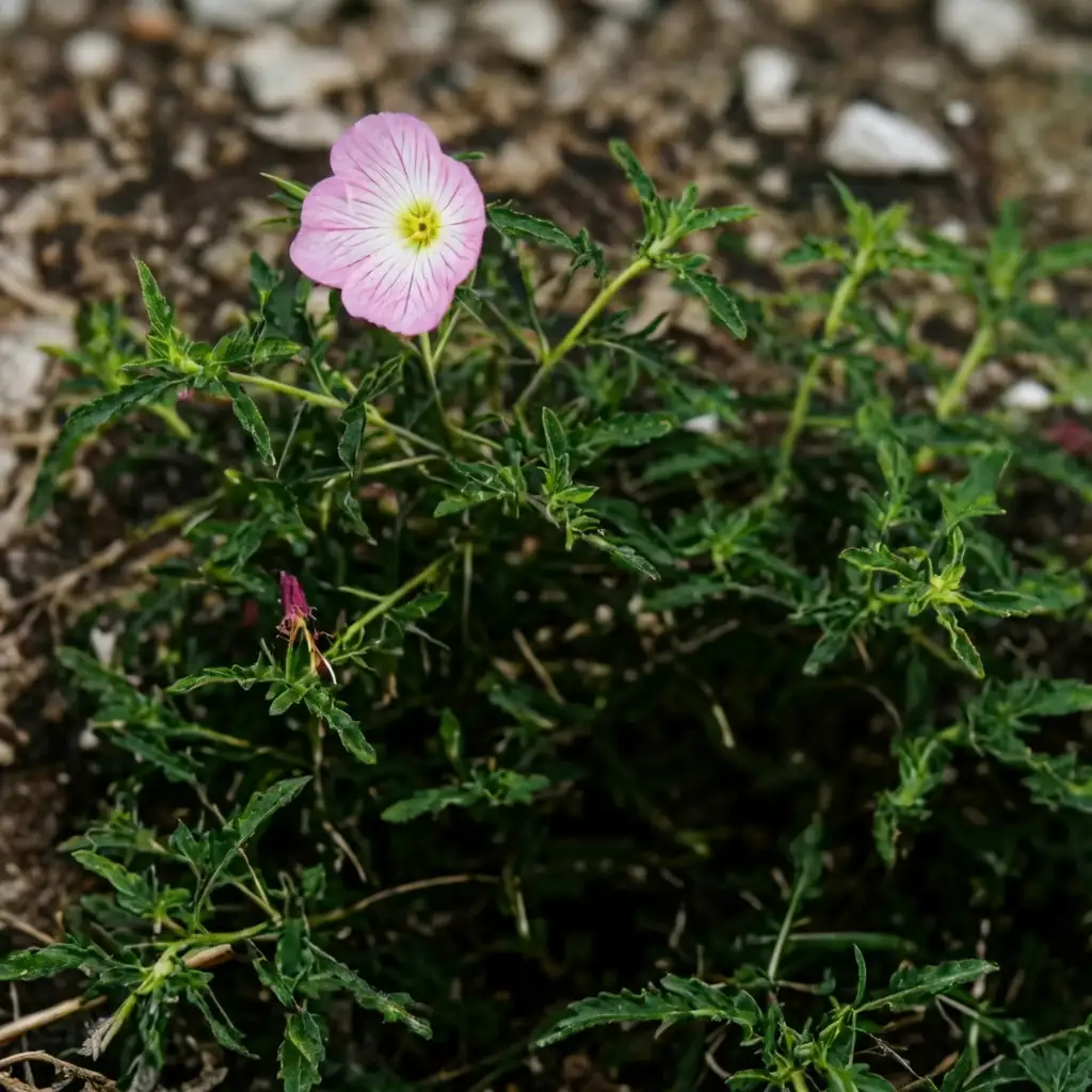 月见草 (Oenothera biennis) — 特写