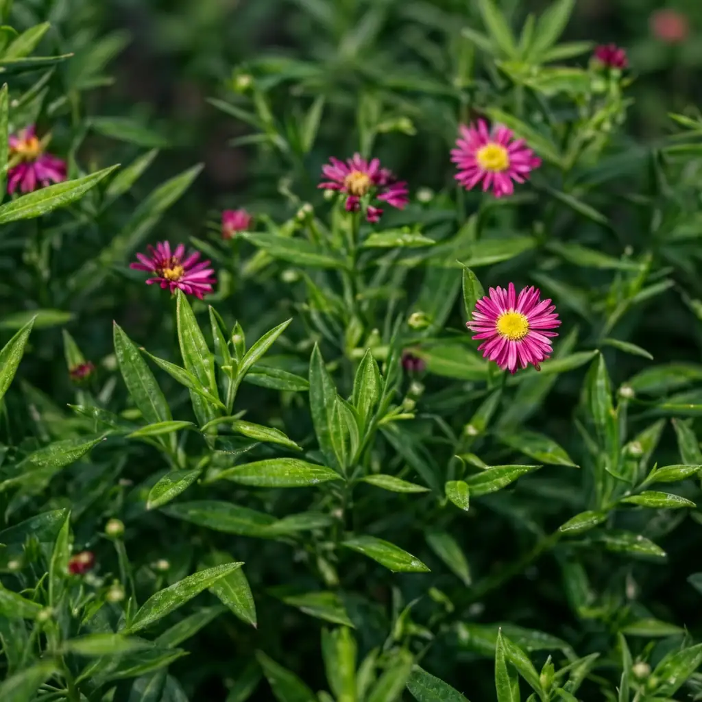 荷兰菊 (Symphyotrichum novi-belgii) — 细节
