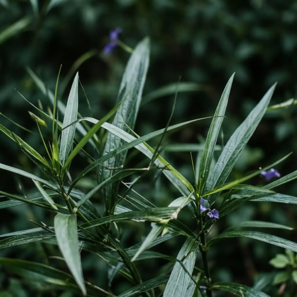 翠芦莉 (Ruellia brittoniana) — 特写