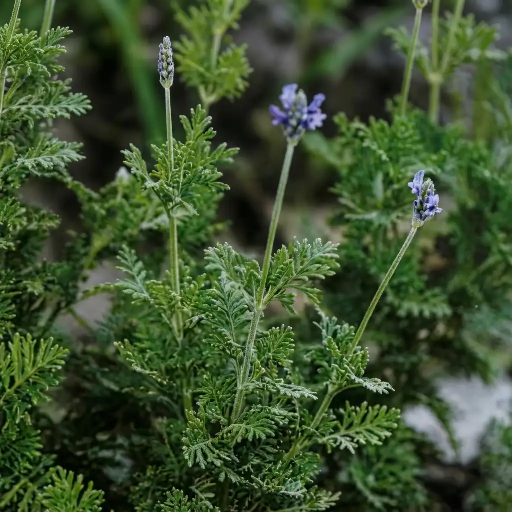羽叶薰衣草 (Lavandula pinnata) — 细节