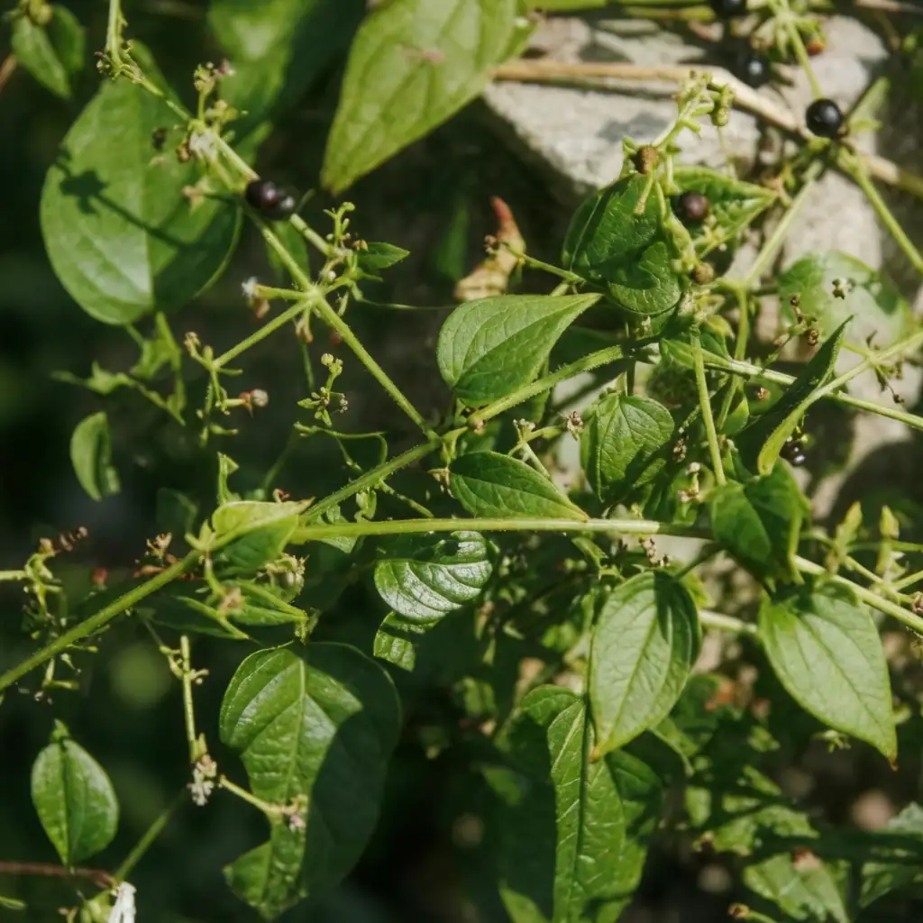 茜草 (Rubia cordifolia) — 细节