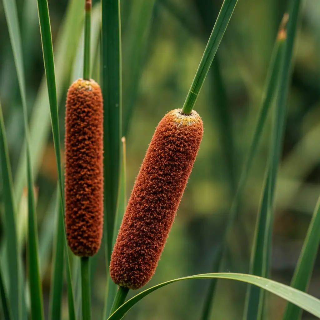 香蒲 (Typha orientalis) — 细节
