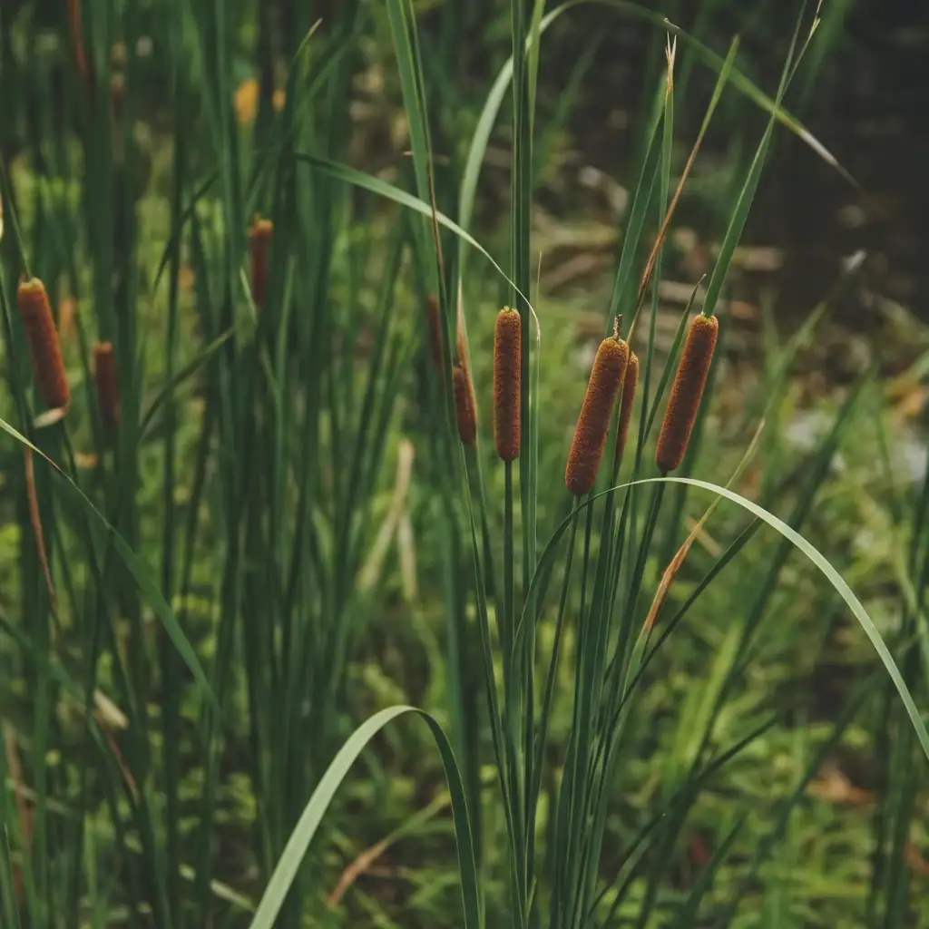 香蒲 (Typha orientalis) — 特写
