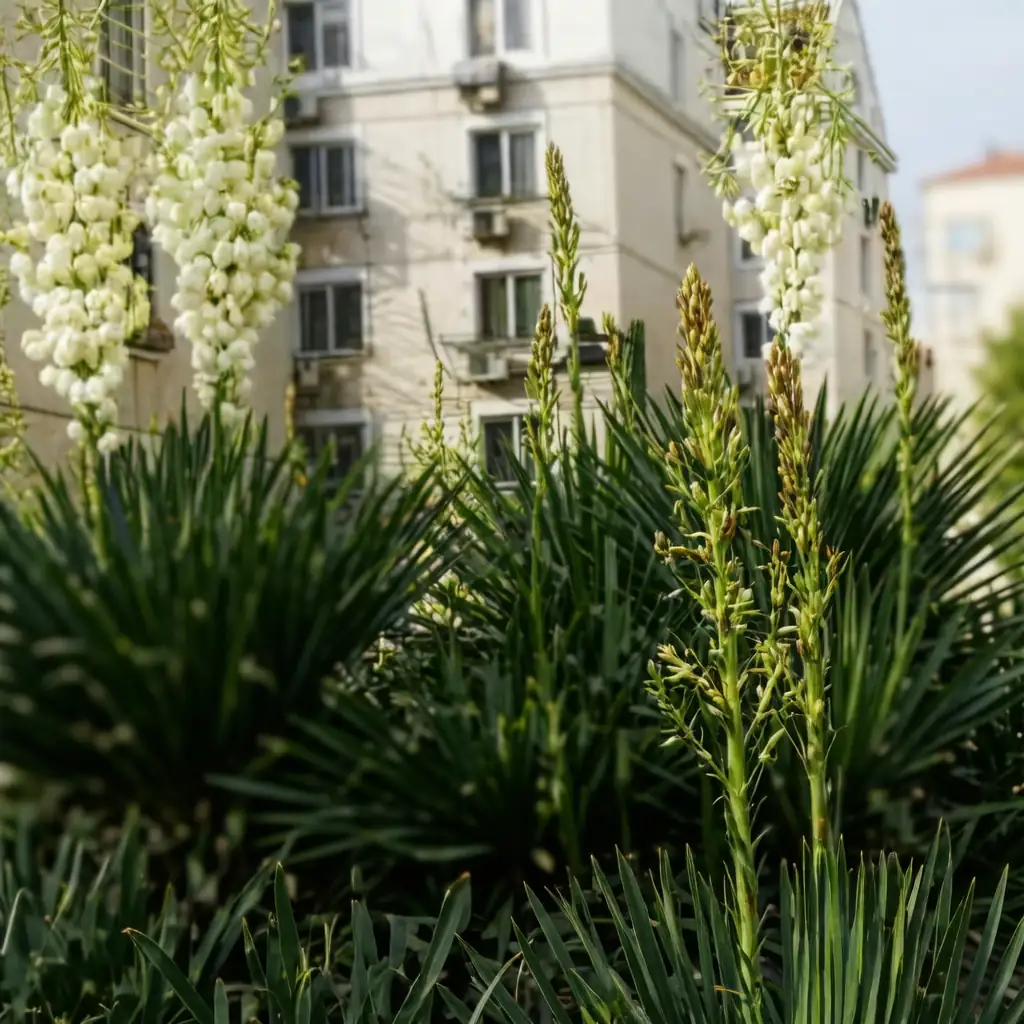 凤尾丝兰 (Yucca gloriosa) — 细节