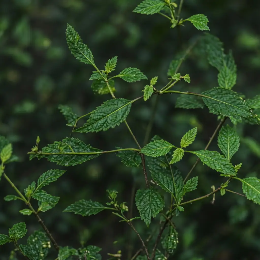 石荠芥 (Mosla scabra) — 细节