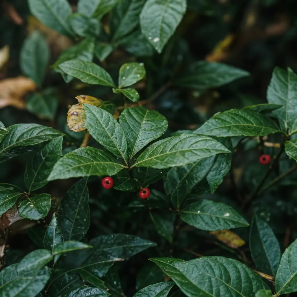 紫金牛 (Ardisia japonica) — 细节