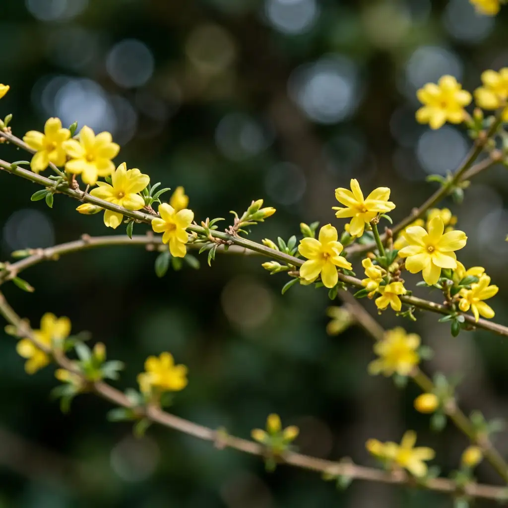 云南黄馨 (Jasminum mesnyi) — 主图
