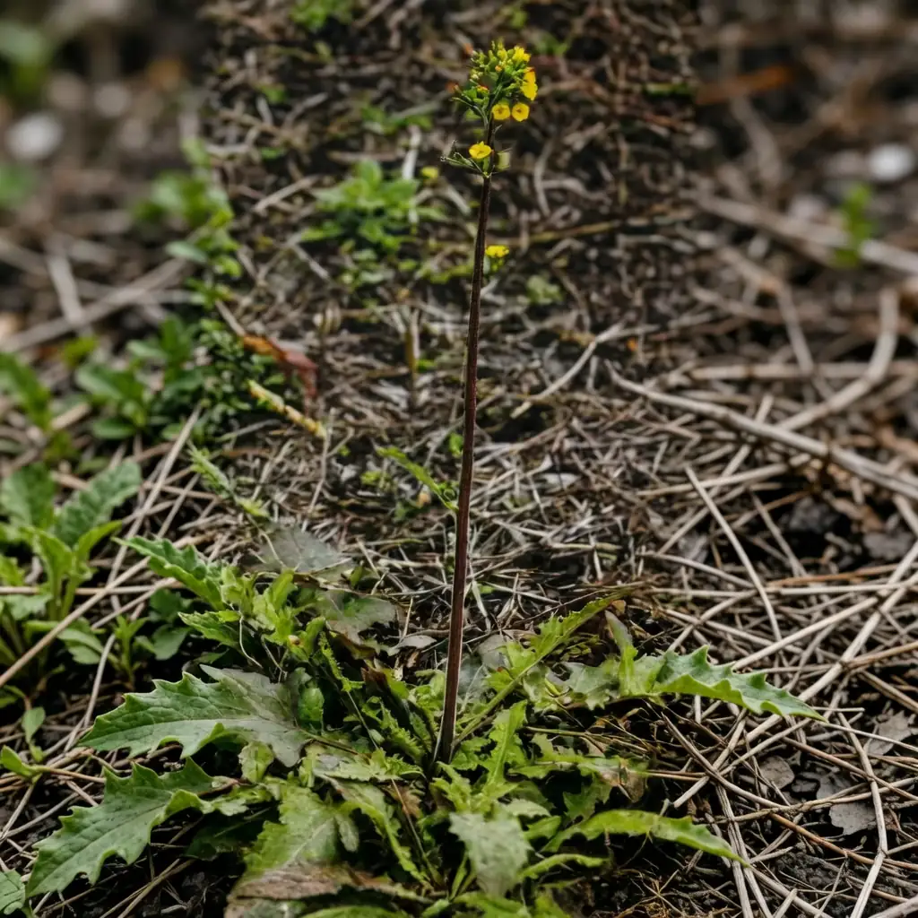 黄鹌菜 (Youngia japonica) — 细节