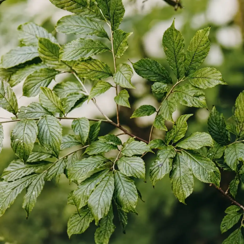 长叶冻绿 (Rhamnus crenata) — 特写