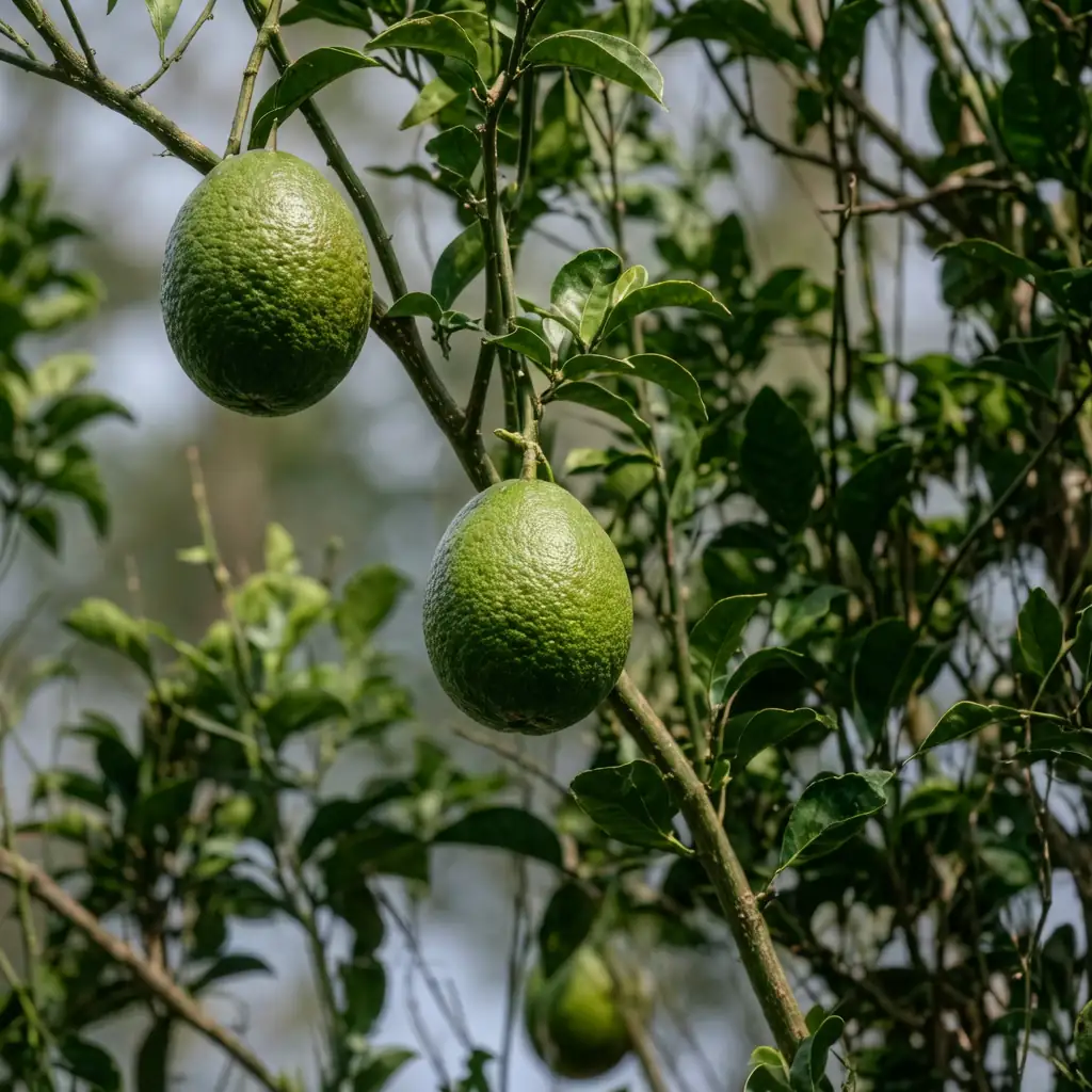柚 (Citrus maxima) — 细节