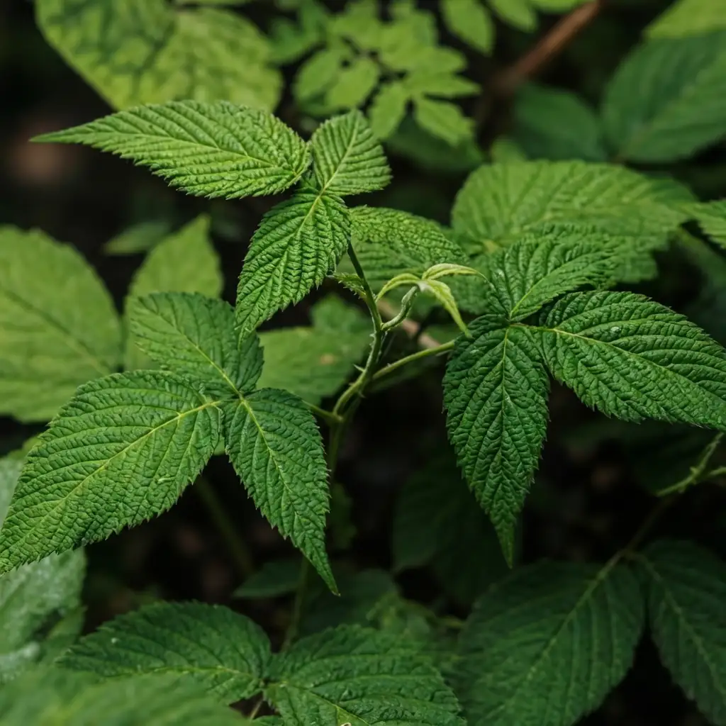 蓬莱 (Rubus hirsutus) — 特写
