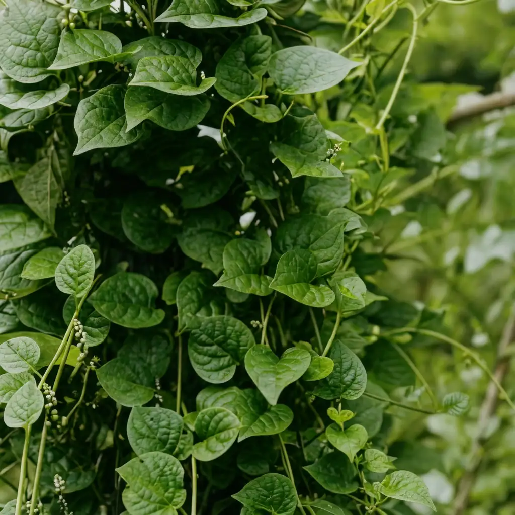 落葵 (Basella alba) — 细节