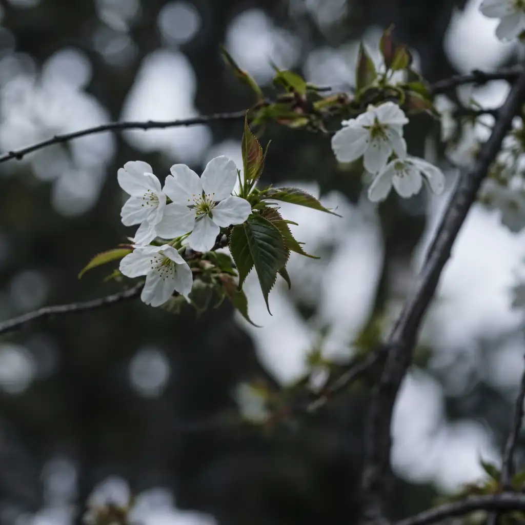 山櫻花 (Prunus serrulata) — 环境展示