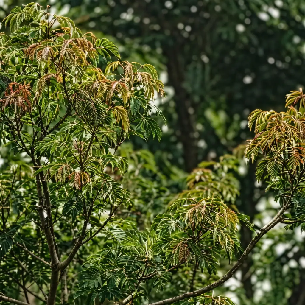 重阳木 (Bischofia polycarpa) — 细节