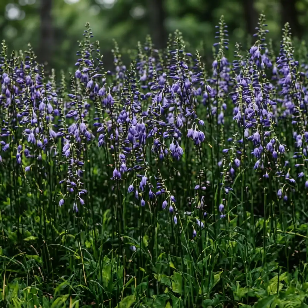紫萼 (Hosta ventricosa) — 细节