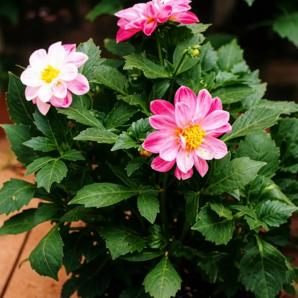 大丽花 (Dahlia × pinnata) — 细节