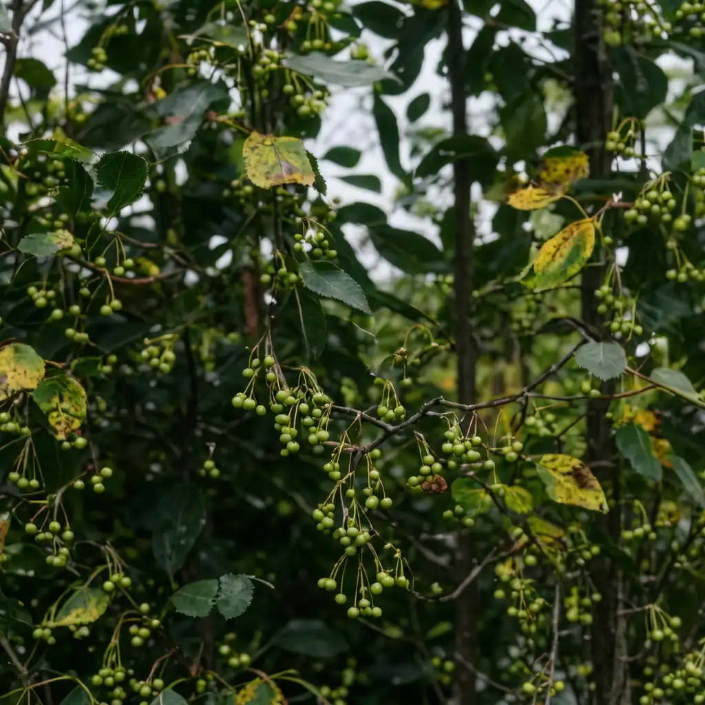 湖北海棠 (Malus hupehensis) — 特写