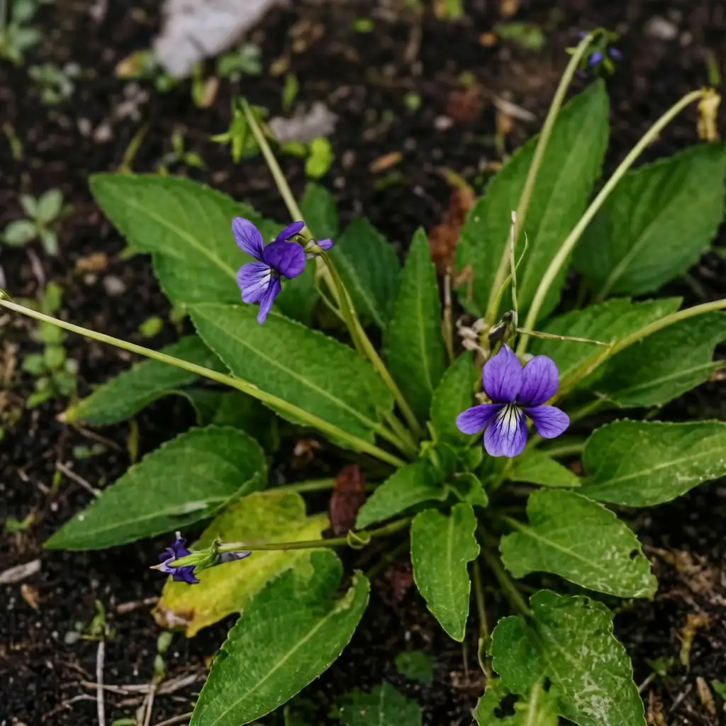 紫花地丁 (Viola philippica) — 主图