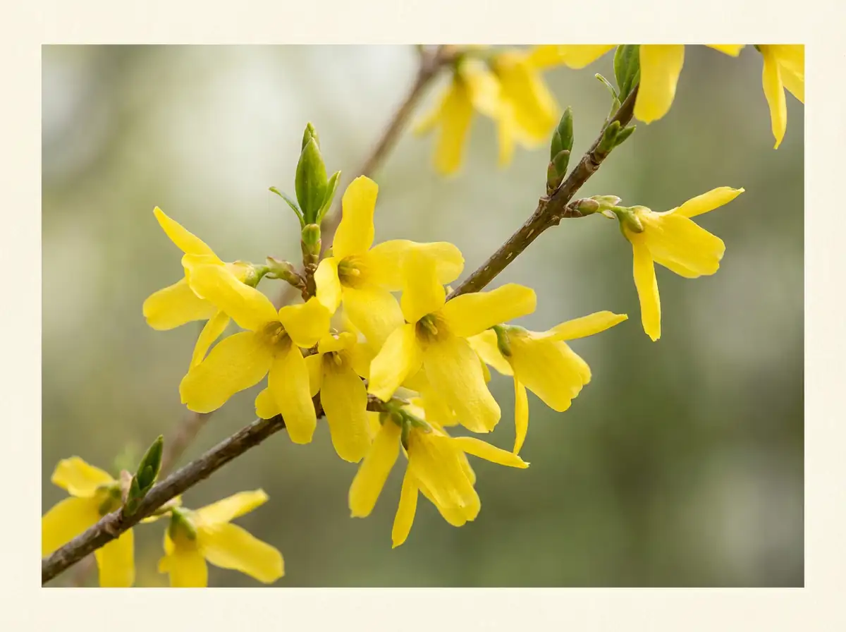 连翘 (Forsythia suspensa (Thunb.) Vahl) — 特写