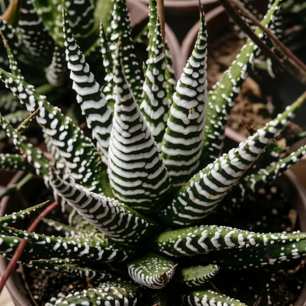 Zebra-Haworthia (Haworthiopsis attenuata) — Hauptansicht