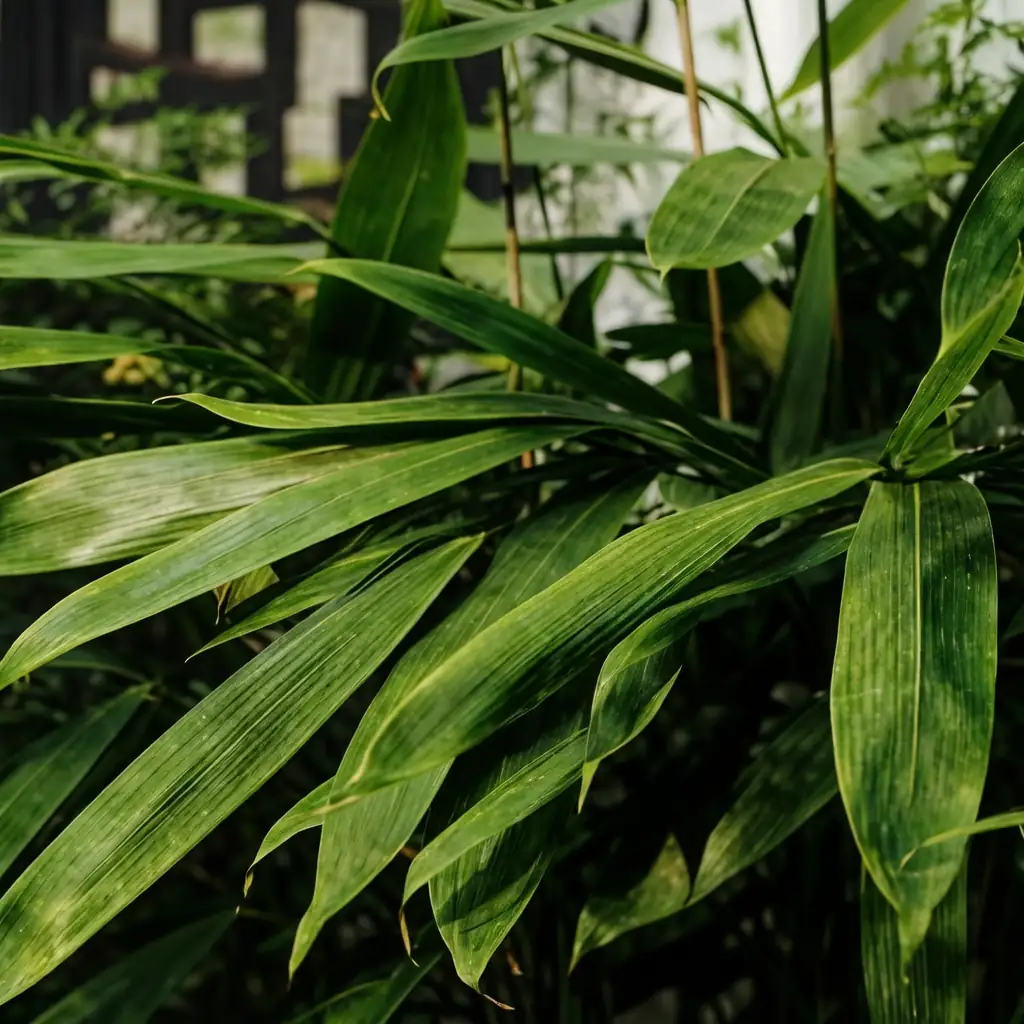 箬竹 (Indocalamus tessellatus) — 细节